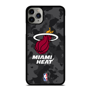 MIAMI HEAT BLACK CAMO iPhone 11 Pro Max Case Cover MIAMI HEAT BLACK CAMO iPhone 11 Pro Max Case Cover