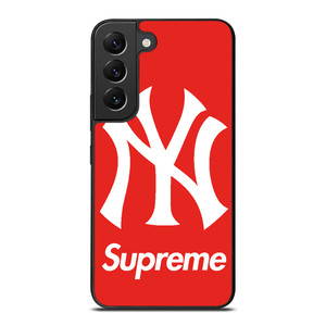 NEW YORK YANKEES X SUPREME RED Samsung Galaxy S22 Plus Case Cover