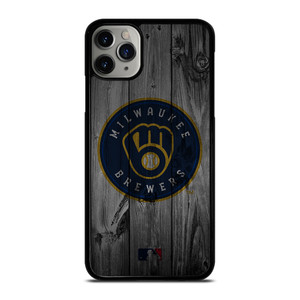 MILWAUKEE BREWERS BASEBALL MLB WOOD LOGO iPhone 11 Pro Max Case Cover MILWAUKEE BREWERS BASEBALL MLB WOOD LOGO iPhone 11 Pro Max Case Cover