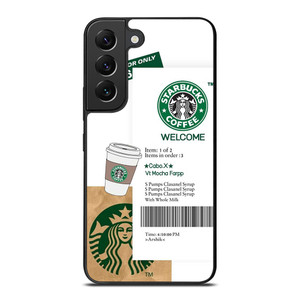 STARBUCKS COFFEE BILLS Samsung Galaxy S22 Plus Case Cover
