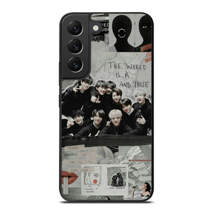 STRAY KIDS BOY BAND COLLAGE Samsung Galaxy S22 Plus Case Cover