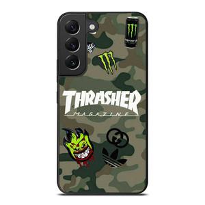 THRASHER SKATEBOARD CAMO COLLAGE Samsung Galaxy S22 Plus Case Cover