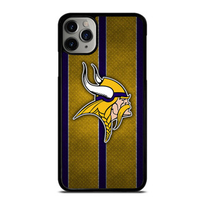MINNESOTA VIKINGS NFL METAL STRIPE iPhone 11 Pro Max Case Cover