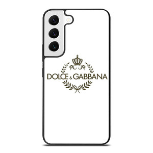 DOLCE AND GABBANA WHITE LOGO Samsung Galaxy S22 Case Cover DOLCE AND GABBANA WHITE LOGO Samsung Galaxy S22 Case Cover