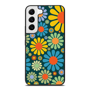 HIPPIE FLOWER PATTERN Samsung Galaxy S22 Case Cover