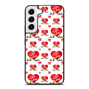 I LOVE LUCY CARTOON PATTERN Samsung Galaxy S22 Case Cover I LOVE LUCY CARTOON PATTERN Samsung Galaxy S22 Case Cover