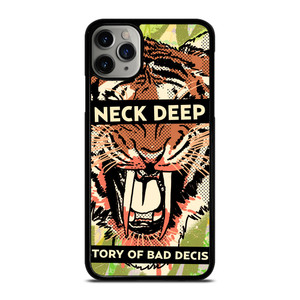 NECK DEEP A HISTORY OF A BAD DECISIONS iPhone 11 Pro Max Case Cover