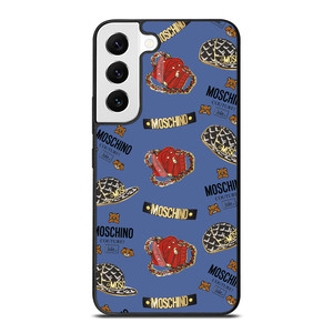 MOSCHINO BEAR COUTURE PATTERN Samsung Galaxy S22 Case Cover