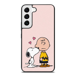SNOOPY CHARLIE BROWN LOVE Samsung Galaxy S22 Case Cover SNOOPY CHARLIE BROWN LOVE Samsung Galaxy S22 Case Cover