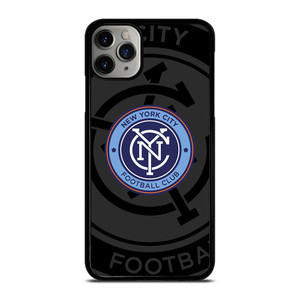 NEW YORK CITY FC MLS BLACK iPhone 11 Pro Max Case Cover