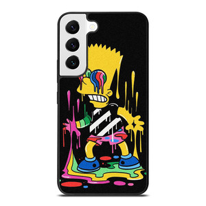THE SIMPSONS TRIPPY ART Samsung Galaxy S22 Case Cover THE SIMPSONS TRIPPY ART Samsung Galaxy S22 Case Cover