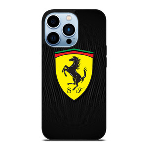 SCUDERIA FERRARI CARBON FIBER iPhone 13 Pro Max Case Cover SCUDERIA FERRARI CARBON FIBER iPhone 13 Pro Max Case Cover