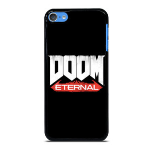 DOOM ETERNAL GAMES LOGO BLACK iPod Touch 7 Case Cover