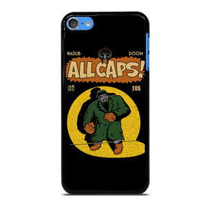 MF DOOM MADLIB ALL CAPS iPod Touch 7 Case Cover