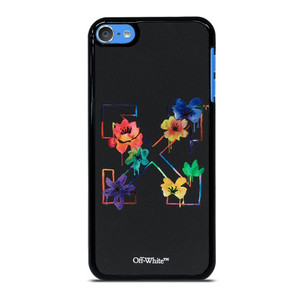 OFF WHITE COLORFUL FLOWER iPod Touch 7 Case Cover