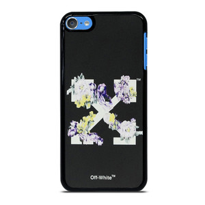 OFF WHITE FLORAL LOGO iPod Touch 7 Case Cover