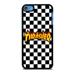 THRASHER SKATEBOARD CHECKERBOARD iPod Touch 7 Case Cover