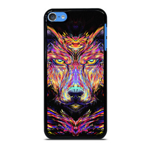 WOLF TRIPPY ART iPod Touch 7 Case Cover