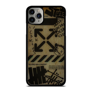 OFF WHITE STUSSY UNDEFEATED CACTUS JACK iPhone 11 Pro Max Case Cover