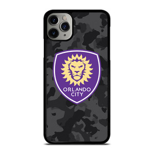 ORLANDO CITY SC MLS BLACK CAMO iPhone 11 Pro Max Case Cover