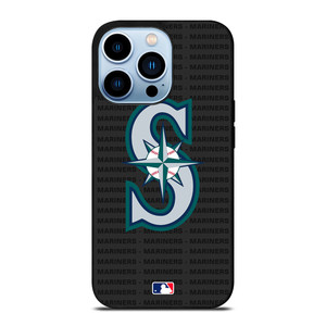 SEATTLE MARINERS BASEBALL BLACK iPhone 13 Pro Max Case Cover