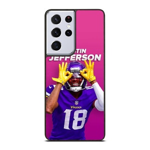 JUSTIN JEFFERSON MINNESOTA VIKINGS Samsung Galaxy S21 Ultra Case Cover