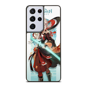 KAZUHA GENSHIN IMPACT 2 Samsung Galaxy S21 Ultra Case Cover KAZUHA GENSHIN IMPACT 2 Samsung Galaxy S21 Ultra Case Cover