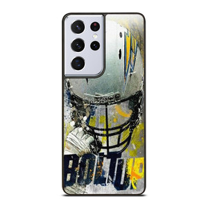 LOS ANGELES CHARGERS FOOTBALL BOLT UP Samsung Galaxy S21 Ultra Case Cover