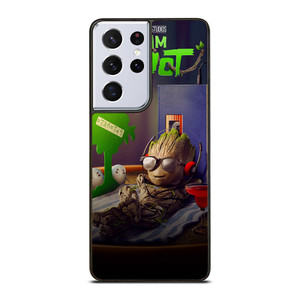 MARVEL I AM GROOT Samsung Galaxy S21 Ultra Case Cover MARVEL I AM GROOT Samsung Galaxy S21 Ultra Case Cover