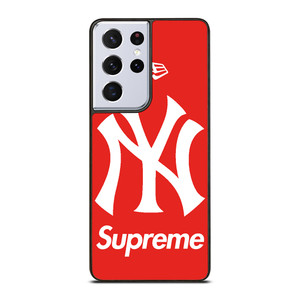 NEW YORK YANKEES SUPREME NEW ERA 2 Samsung Galaxy S21 Ultra Case Cover