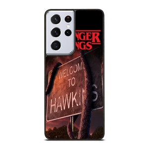 STRANGER THINGS WELCOME TO HAWKINS Samsung Galaxy S21 Ultra Case Cover