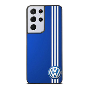 VOLKSWAGEN BLUE STRIPE LOGO Samsung Galaxy S21 Ultra Case Cover