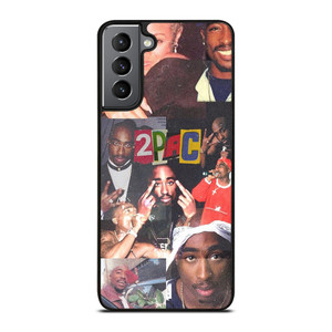2PAC TUPAC SAKUR RAPPER COLLAGE Samsung Galaxy S21 Plus Case Cover