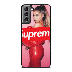 ARIANA GRANDE RED SUPREME Samsung Galaxy S21 Plus Case Cover