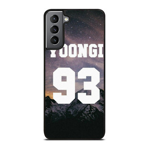BTS BANGTAN BOYS SUGA 93 COOL Samsung Galaxy S21 Plus Case Cover