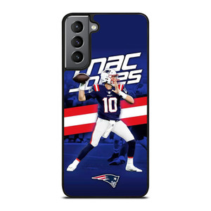 MAC JONES NEW ENGLAND PATRIOT FOOTBALL Samsung Galaxy S21 Plus Case Cover