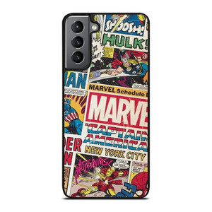 MARVEL COMICS COLLAGE Samsung Galaxy S21 Plus Case Cover