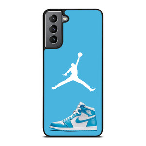 NIKE AIR JORDAN BLUE Samsung Galaxy S21 Plus Case Cover