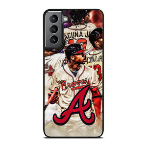 RONALD ACUNA JR ATLANTA BRAVES BASEBALL Samsung Galaxy S21 Plus Case Cover