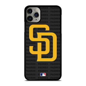 SAN DIEGO BROWN BASEBALL BLACK iPhone 11 Pro Max Case Cover