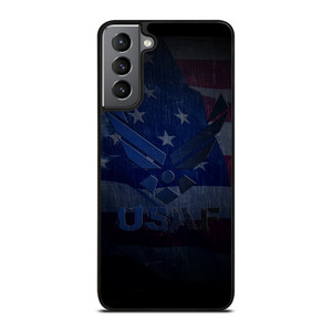 USAF UNITED STATES AIR FORCES LOGO Samsung Galaxy S21 Plus Case Cover USAF UNITED STATES AIR FORCES LOGO Samsung Galaxy S21 Plus Case Cover