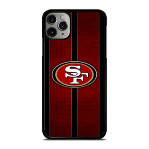SAN FRANCISCO 49ERS NFL METAL STRIPE iPhone 11 Pro Max Case Cover