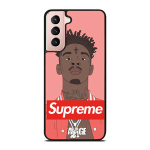 21 SAVAGE PINK SUPREME Samsung Galaxy S21 Case Cover