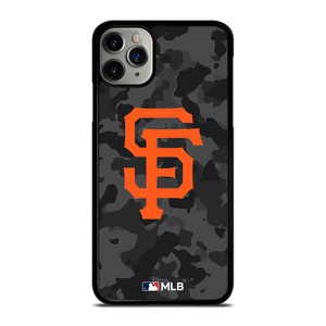 SAN FRANCISCO GIANTS BASEBALL BLACK CAMO iPhone 11 Pro Max Case Cover