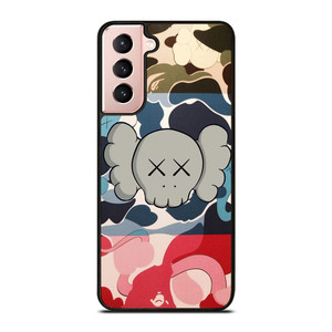 BAPE CAMO KAWS Samsung Galaxy S21 Case Cover