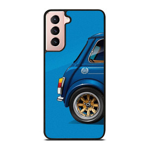 BLUE MINI COOPER COOL Samsung Galaxy S21 Case Cover BLUE MINI COOPER COOL Samsung Galaxy S21 Case Cover