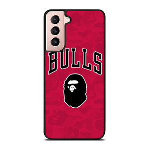 CHICAGO BULLS X BAPE CAMO Samsung Galaxy S21 Case Cover