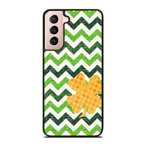 CUTE GREEN CHEVRON Samsung Galaxy S21 Case Cover
