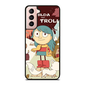 HILDA AND THE TROLL CARTOON Samsung Galaxy S21 Case Cover HILDA AND THE TROLL CARTOON Samsung Galaxy S21 Case Cover