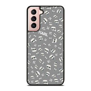 KARL LAGERFIELD PATTERN Samsung Galaxy S21 Case Cover